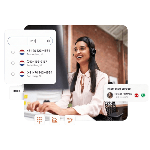 Virtuele receptionist voor bedrijven